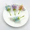 Guirlanda Mini Lavanda Flor Artificial DIY Jacinto Cabeça de Flor Falsa Material para Coroa Acessórios Itens de Decoração para Casa