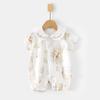 Ropa de Body de Manga Corta de Verano para Bebé Ropa de Gasa Ultrafina de Algodón Puro Harper para Bebé Ropa para Aire Acondicionado para Niños Ropa para Gatear para Recién Nacido