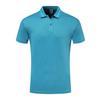 Camiseta polo de manga curta de cor sólida para adultos, secagem rápida, camisa publicitária, comércio exterior, esportes ao ar livre, corrida, macacão, impressão de logotipo
