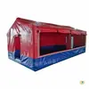 Tienda inflable para mando de emergencia, ayuda en desastres, refugio contra el viento y la lluvia, tienda de alojamiento, tienda de entrenamiento de evacuación de emergencia contra incendios, camuflaje