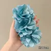 Vacaciones en la playa clip floral de plátano para el pelo pinza de garra floral de dopamina para recogidos en la parte posterior de la cabeza accesorio para el cabello adorno para el pelo