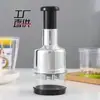 Cuchillo Pat-Pat de Acero Inoxidable Herramienta Picadora de Ajo Picadora Manual de Ajo Trituradora de Ajo Cortador de Cebolla Jengibre Ajo Suministros de Cocina Herramienta Trituradora de Ajo