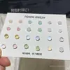 Pendientes de Resina con Forma de Grano de Caramelo de Colores Frescos, Estilo Nuevo 2026, con Pequeño Diseño de Camelia, para Niñas y Estudiantes, Accesorios para Orejas Anti-Bloqueo