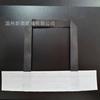 Nueva cuerda de papel Kraft austriaca, cuerda portátil de esquina blanca, cuerda plana de mano, cuerda de papel ancha de color engrosada, sin desgomado, con sangría al por mayor