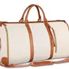 Bolsa de Hombro Multifuncional de Gran Capacidad, Bolsa de Equipaje Plegable para Traje, Bolso de PU Conveniente para Viajes
