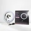Luz de 10 polegadas para Fotografia e Transmissão ao Vivo, Iluminação para Fotos, Ring Light de Mesa, Ring Light para Transmissão ao Vivo, Luz de Preenchimento para Celular de Beleza
