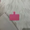 Las Tarjetas de Terciopelo Coloridas Son Adecuadas para Todas las Fundas de Teléfono Móvil para Fijar Colgantes de Teléfono Móvil, Anillos Colgantes Portátiles y Cordones, que Son Fuertes y Duraderos