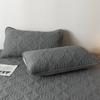Funda de almohada antisudor y antiescupitajos Protección del núcleo de la almohada de algodón contra el aceite de la cabeza Capa de aislamiento Funda de almohada a prueba de suciedad para hombres Cubierta de forro de toalla