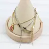 Ajuste Simples de Pino Densificar Corrente Nu Acessórios DIY Corrente de Pulseira Universal Corrente de Caixa Dourada Conservação de Cor Corrente O