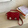 Bolso de Lunares de Moda de Este Año para Mujer 2026 Nueva Moda Bolso Cruzado Versátil Bolso Cuadrado Pequeño Exquisito Súper Popular
