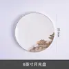 Juego de Plato y Tazón de Porcelana de Hueso, Vajilla de Lujo Estilo Chino para Salón Privado de Restaurante, Vajilla para Cocina de Hotel con Logo Personalizado