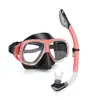 Promoción de Ola Set Profesional de Dos Piezas de Equipo para Snorkel Gafas de Buceo Tubo de Respiración Marco Grande Campo de Visión Amplio