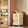 Armário de armazenamento multicamadas 36-42CM, armário de armazenamento tipo gaveta para cabeceira de cama, banheiro, armário de cozinha com rodas, design de porta aberta, armário para espaços estreitos