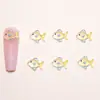 Decorações Populares Luminous para Unhas Resina Pequenos Acessórios Materiais para Brincos DIY Mundo Subaquático Peixinhos Acessórios para Decoração de Unhas