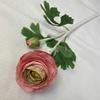 Tela Cepillada 2 Cabezas Flor de Loto Artificial Decoraciones de Mesa Hogar Boda Fotografía Decoración Suave Camelia Simulada