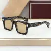 Gafas de Sol Kaine Transfronterizas de Alta Gama de Fibra de Acetato Estilo Hip-Hop Jm Hechas a Mano en Japón Cuadradas para Vacaciones