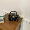Bolsa Cuadrada Pequeña de Lunares Nueva 2026 para Mujer Bolso de Mano Bolso Cruzado al Hombro Moda para Viajar con Estilo Bolso Caja