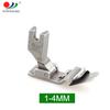 Pie prensatelas plano de acero para máquina de coser marca Dongsheng P351 pie prensatelas sin planchado pie prensatelas para doblez de borde inferior, doblez de dobladillo, línea abierta