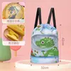 Bolsa de Natación para Niños, Mochila con Separación Húmedo y Seco, Neceser para Niños, Bolsa Impermeable para Niñas, Bolsa de Playa, Bolsa de Almacenamiento para Natación