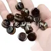 Ágata translúcida profunda Dzi linear fecho de jade conta de ábaco jade contas soltas conta de pneu cortada reta conta separadora acessórios de joias