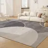 Alfombra para sala de estar 2026 nueva de lujo ligero de alta gama para sofá mesa de centro habitación del hogar dormitorio tapete de piso, lavable, no necesita lavado, engrosada