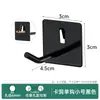 Accesorios de ganchos para panel perforado coloridos sin taladro, estante de almacenamiento de metal para tablero de agujeros redondos y cuadrados, clavos colgantes y accesorios para DIY