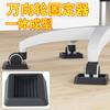Rueda giratoria de goma negra de 5 piezas con base fija Rueda para muebles Almohadilla antideslizante Fijador de rodillo para silla de computadora Almohadilla de tarjeta