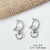 Lindo Gatito con Anillo Llavero de Metal Material Hecho a Mano DIY Colgante para Bolsa de Joyería Cadena para Teléfono Móvil Accesorios para Llavero