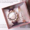 Set de reloj para mujer TikTok reloj WeChat drenaje traje de dos piezas de reloj relojes de pulsera