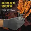 Luvas de Churrasco Fanghua, Isolantes de Calor, Anti-Escaldamento, Cozinha Anti-respingos de Óleo, Assadeiras, Luvas Leves de Cinco Dedos Especiais para Mestre de Assar