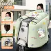 A prueba de viento, con forro polar y engrosado para lluvia intensa y nieve; cubierta de invierno gruesa y forrada de polar para motocicletas eléctricas; de gran tamaño para patinetes eléctricos