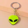 Joyería transfronteriza europea y americana llavero alienígena personalizado creativo estilo punk personalizado dibujos animados hip hop colgante accesorios