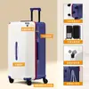 Maleta de ruedas al por mayor cinco ruedas alto color capacidad súper grande transfronterizo equipaje de mujer rueda universal freno amortiguador maleta de hombre