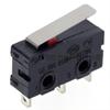 Botón de contacto microinterruptor tres patas mango recto 55 mm mango largo grande recorrido pequeño interruptor de viaje pie de orificio de pata ancha olla de arroz