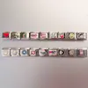 Pulseira Modular Italiana Personalizada Mais Vendida da Amazon com Estampa de Desenho Animado DIY Pulseira de Aço Inoxidável Feita à Mão