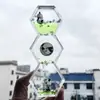 Botella a la deriva creativa brillante Reloj de arena mediterráneo Gota de aceite Adorno de decoración de escritorio para el hogar Regalo de cumpleaños para niños