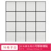 Estufa de cocina resistente a altas temperaturas autoadhesivas Vinilos de pared de plástico de aluminio baño pared impermeable piso resistente al desgaste pared de cemento imitación azulejo pegatinas