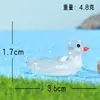 Micro Paisagem Criativa Fofo Cisne Cachorro Balão Boia Anel Adorável DIY Decoração Acessórios Desktop Mini Enfeites