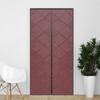 Cortina de Puerta de Algodón Invierno Cálida a Prueba de Viento Engrosada Doméstica Parabrisas Partición Fría Absorción Magnética Rural Invierno Conservación del Calor y Aislamiento Acústico