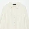 Comercio Exterior Transfronterizo 2026 Primavera Nuevo Top Camisa de Encaje Vertical Versátil Estilo Romántico para Mujer 4387247