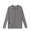 Ropa de Protección Solar para Mujer 2025 Anti-ultravioleta Verano Delgada de Manga Larga Transpirable Camisa de Protección Solar Chaqueta de Seda de Hielo Nuevo Estilo Ropa de Protección Solar