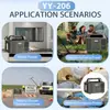 Altavoz Bluetooth Portátil Fuente de Alimentación para Exteriores Altavoz Bluetooth Inteligente de Gran Capacidad Fuente de Alimentación Móvil para Exteriores 300W