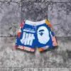 Shorts Camuflados Retro Europeos y Americanos con Estampado de Mono, Impresión Digital 3D, No se Desvanecen, Pantalones Deportivos Casuales de Moda Urbana