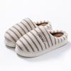 Pantuflas de Algodón para Mujer para Otoño e Invierno, Pantuflas Cálidas de Felpa con Suela Gruesa Resistentes al Desgaste para Uso en Interiores, Pantuflas de Hogar para Parejas, Maternidad, Pantuflas Peludas para Hombre