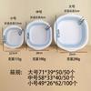 Cubeta plegable Portátil Gruesa de Plástico Cubeta para el Hogar Grande Lavabo Plegable Cubeta para Lavandería Esencial de Viaje Lavabo