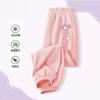 Calças de seda gelo para meninas, roupa externa, verão 2025, novas calças casuais de seda gelo anti-mosquito, estilo ocidental, desenho animado, esportivas, da moda, calças curtas