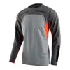 24 Nuevas Prendas de Descenso Tld Ropa para Bicicleta de Montaña Motocicleta Ciclismo Camiseta de Manga Larga Transpirable Top de Ciclismo Exportación