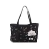Bolso de Hombro de Mariposa Estilo Europeo y Americano, Bolso de Mano Dulce y Artístico, Nuevo Bolso Tote de Gran Capacidad Casual y de Moda 2026