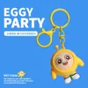 Llavero Auténtico de Fiesta de Huevos que Cambia de Rostro Muñeca Creativa de Dibujos Animados Multifuncional Colgante de Mochila Divertido de Moda Exquisito