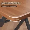 Mesa Pequeña de Mahjong Mesa de Ajedrez y Cartas Manual Mesa Plegable para el Hogar Mesa de Comedor Mesa Plegable Portátil para Exteriores de Doble Propósito